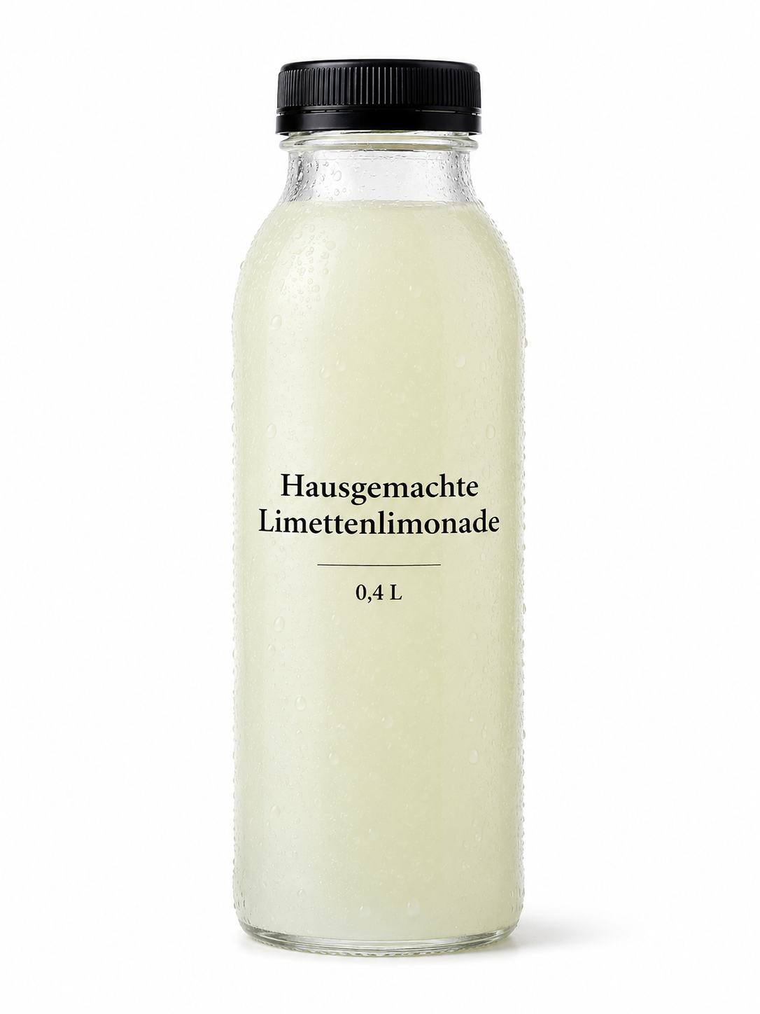 Hausgemachte Limettenlimonade 0,4 L