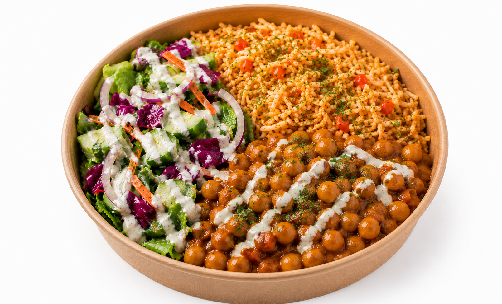 Kichererbsen Bowl