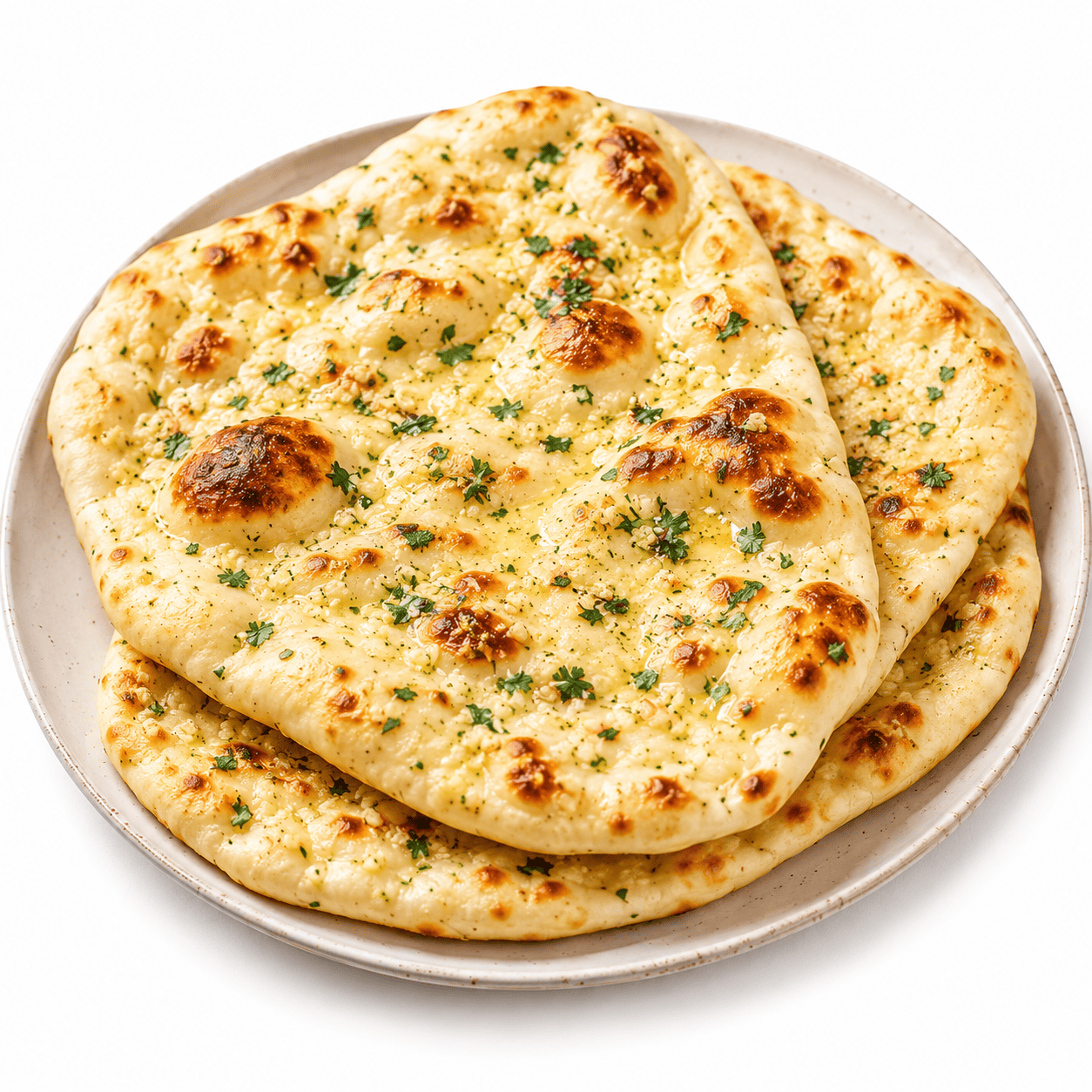 Knoblauch-Naan