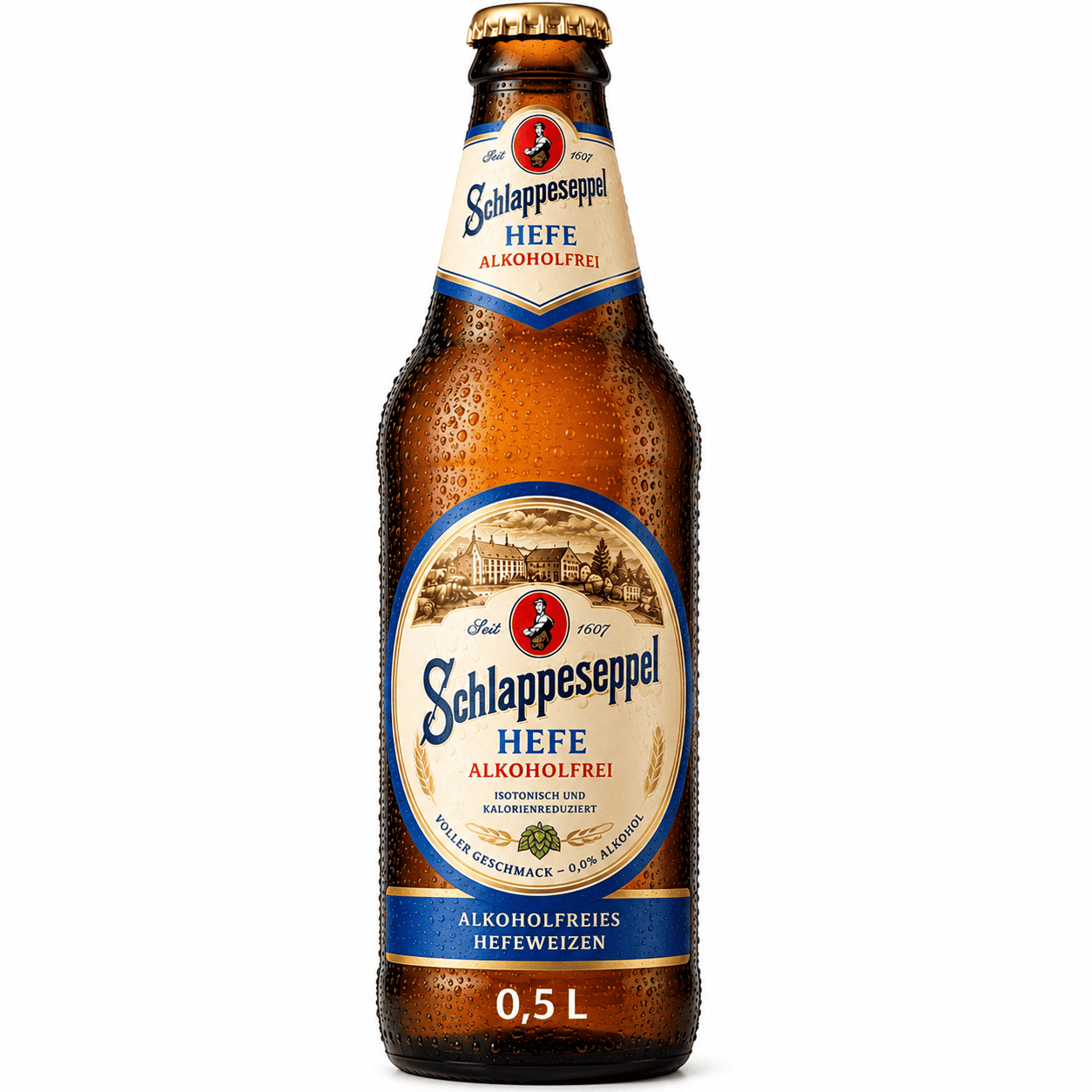 Schlappeseppel Hefe alkoholfrei 0,5 L