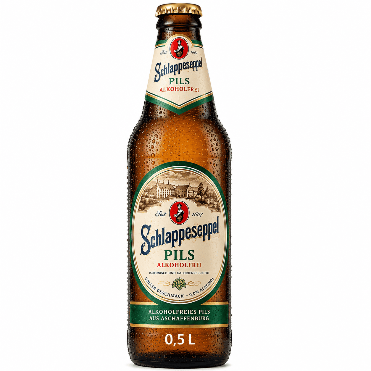 Schlappeseppel Pils alkoholfrei 0,5 L